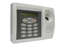 Lector biometrico en caja plastica.